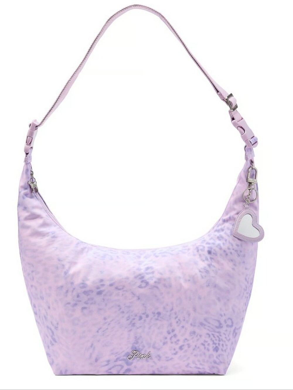 VS PINK Satin Nylon Hobo Bag